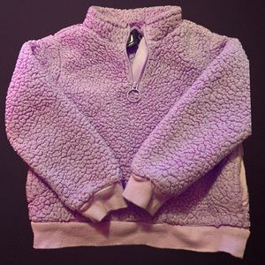 3T IDEOLOGY Pull over purple kids sweater
